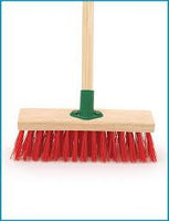 RED Hard Broom brush
