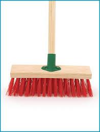 RED Hard Broom brush