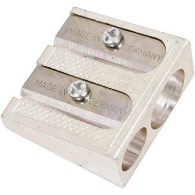 Roco-Sharpener Double Hole, Silver - 18052