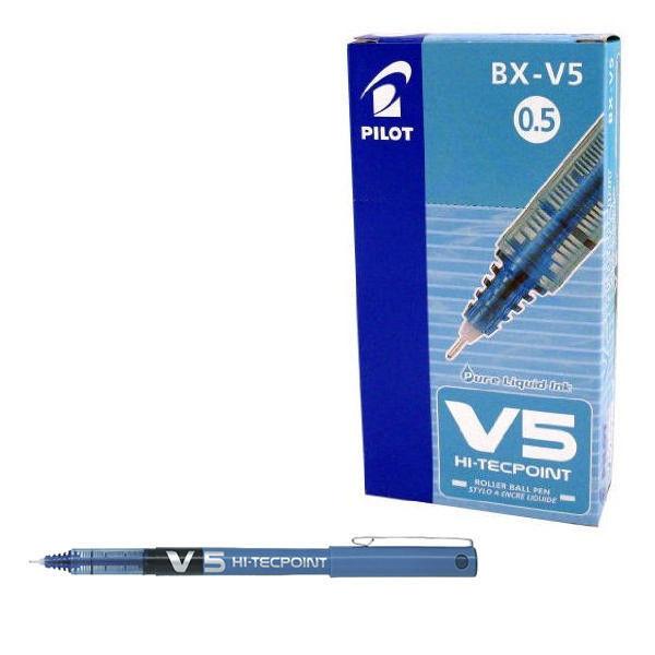 Pilot-V5 Extra Fine-Blue