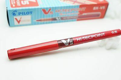 Pilot-V5 Extra Fine-Red