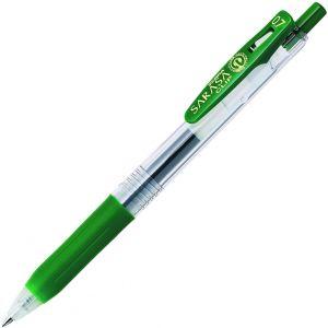 Zebra-PenRetractable sarasa-Green