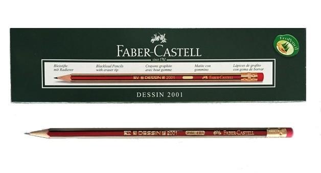 Faber Castell-Pencil HB with Eraser