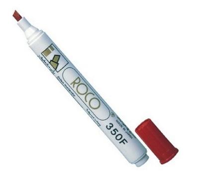 Roco-permanent marker 350 chisel-Red