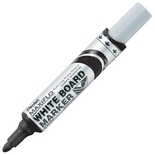 Pentel-Maxiflow Whiteboard Chisel-Black