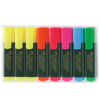 Faber Castell-Highlighter-Chisel Tip, Assorted Color